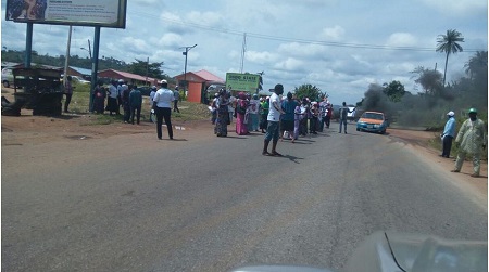 Women Group Join Ondo Protests To Bring Back Eyitayo Jegede (Photos)